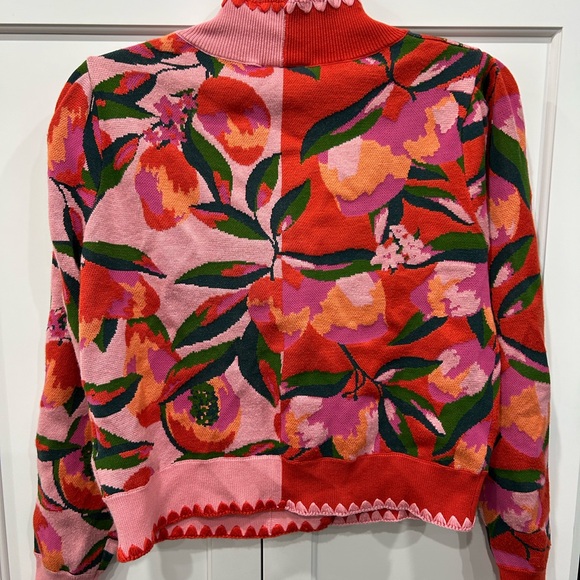 - farm rio Mixed Papaya Knit cardigan - Picture 9 of 9